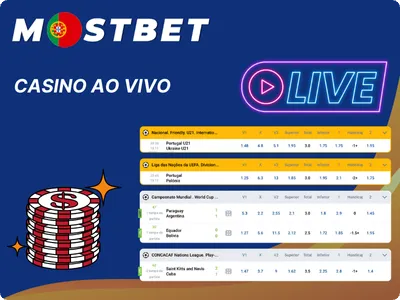 Casino ao Vivo na Mostbet