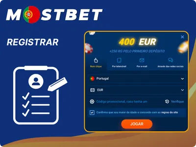 Como se Registrar na Mostbet